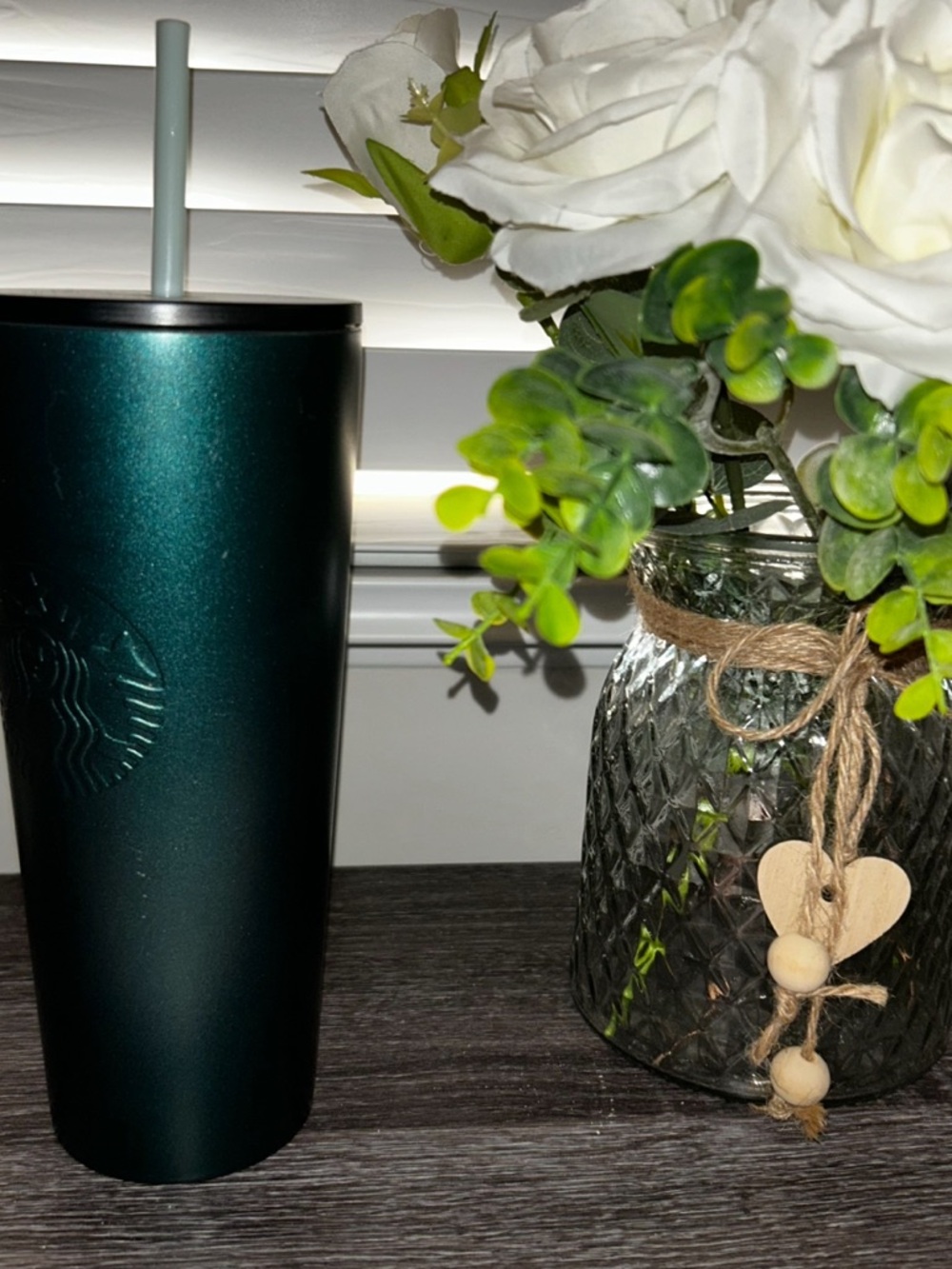 Starbucks Stainless Steel 24 Oz Double Cold Cup Tumbler 2020 Black Green - Picture 6 of 8